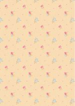 Ткань для пэчворка Peppy Весенний этюд, рулон 112 см / 5 метров, ВЭ-16 желтый, Peppy