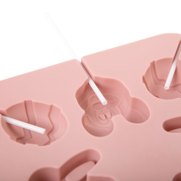 Форма силиконовая для леденцов 16.3х16.3х1.6 см, 8 ячеек, S-Chief SPC-0508