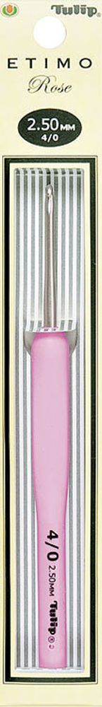 Крючок для вязания с ручкой Tulip Etimo Rose 2,5мм, TER-05e