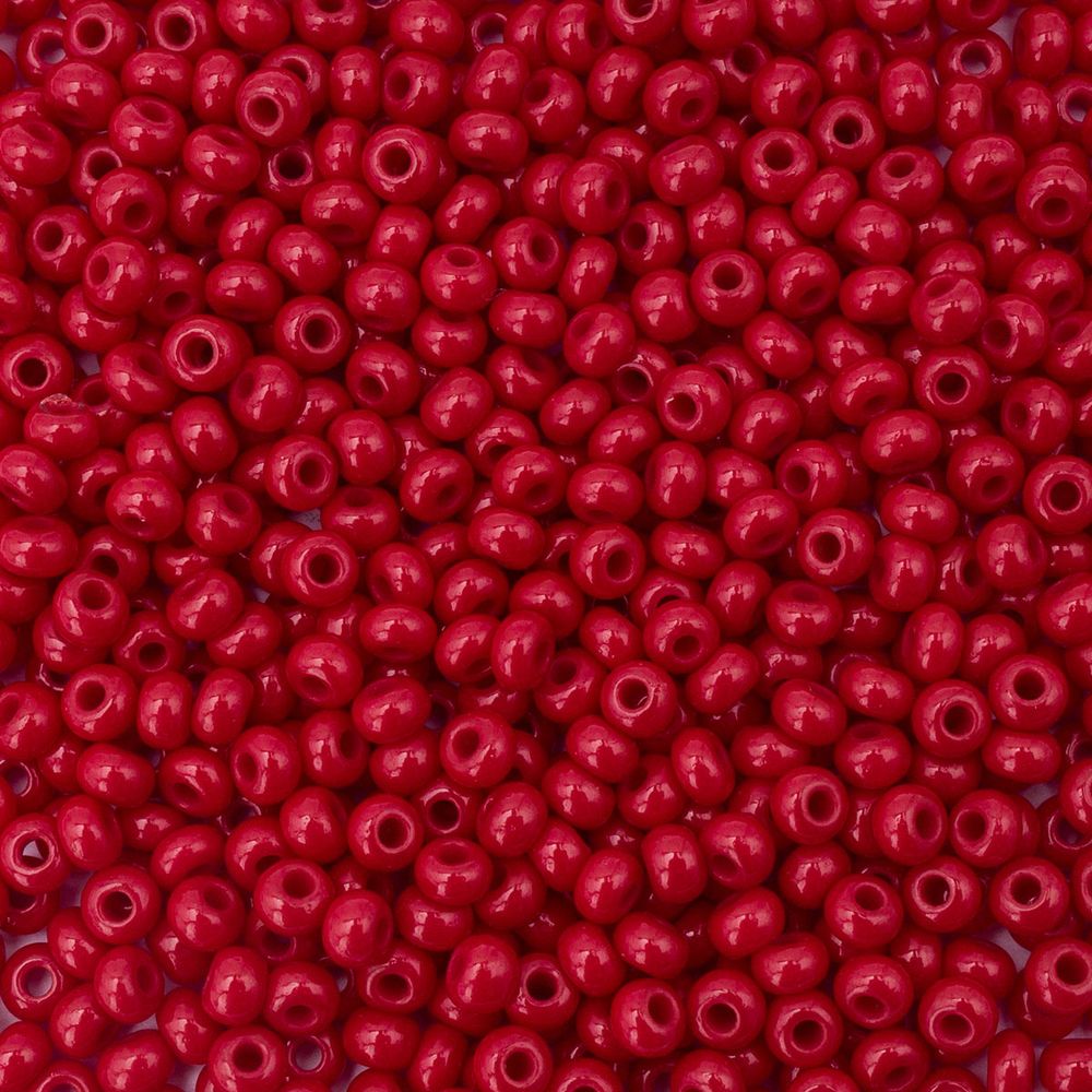 Бисер непрозрачный 8/0, круг.отв., 100 г (5х20 г) Preciosa