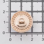 Пуговицы на ножке 32L=20 мм, металл, Gold (золотой), 10 шт, MP15