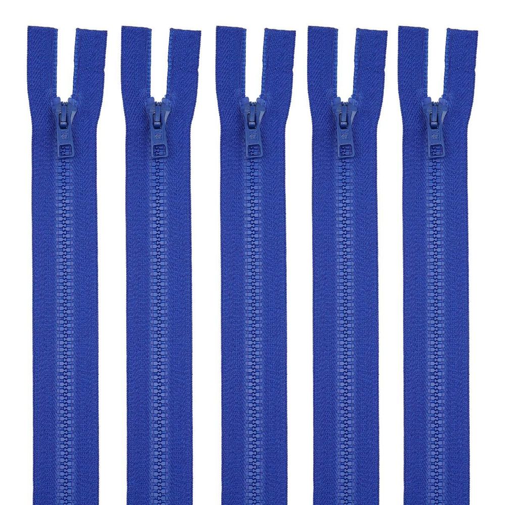 Молния трактор Arta Т6 (6 мм) 2 зам., разъем., 120 см, цв. 088 яр.синий, уп.5 шт