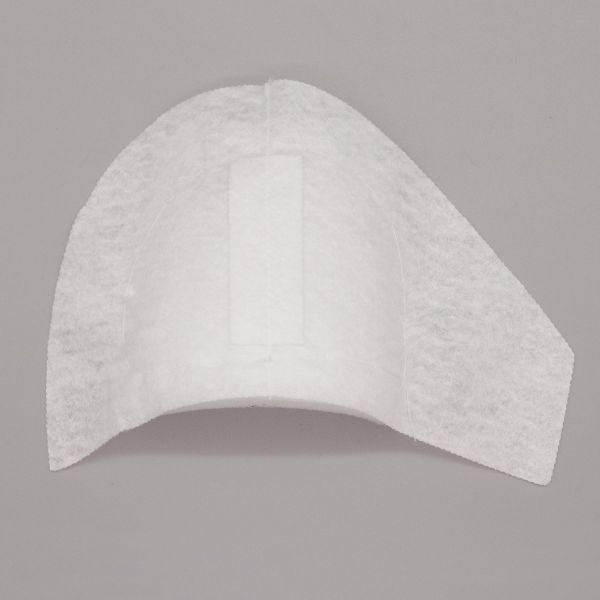 Плечевые накладки (подплечники) втачные сшивные 140х250х19 мм, белый, 50 пар