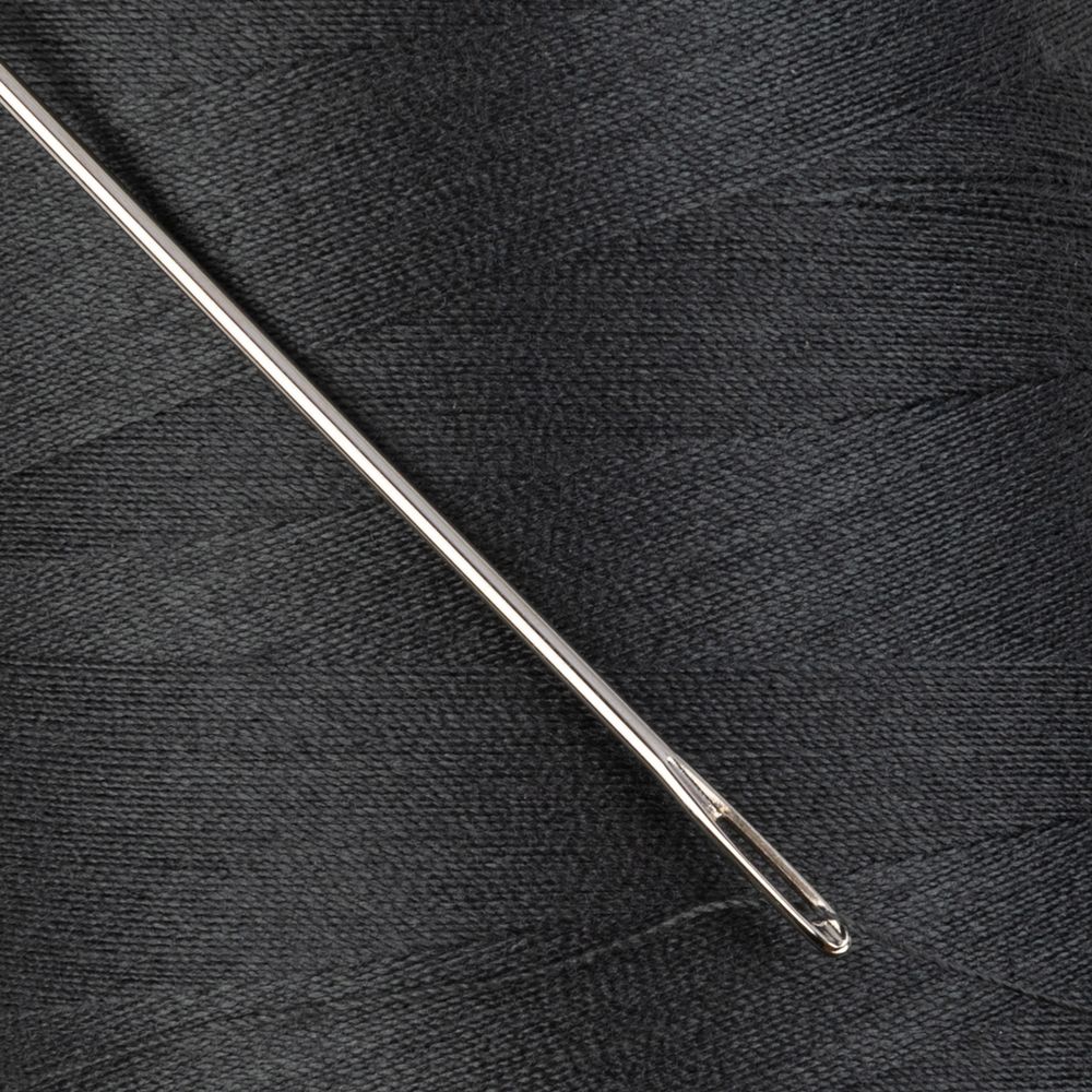 Нитки универсальные Nitka 40/2, 4570 м (5000 ярд) / 1 кат., 347 т.серый