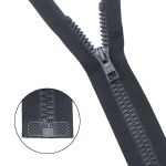 Молния трактор Arta Т6 (6 мм) 1 зам., разъем., 60 см, ОПТ. УП. 25 ШТ., 102 т.серый