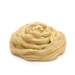 Шерсть для валяния полутонкая 100%, 100 г, цв.124 песочный