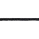 Шнур плоский п/а ⌀5.5 мм, 50 м, черный, Gamma 1с19