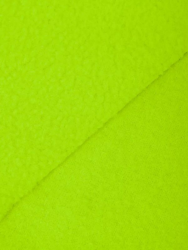 Флис 2-сторонний 190 г/м², 150 см / 10 метров, N-TBY-0059-229, цв.F229 неон желтый