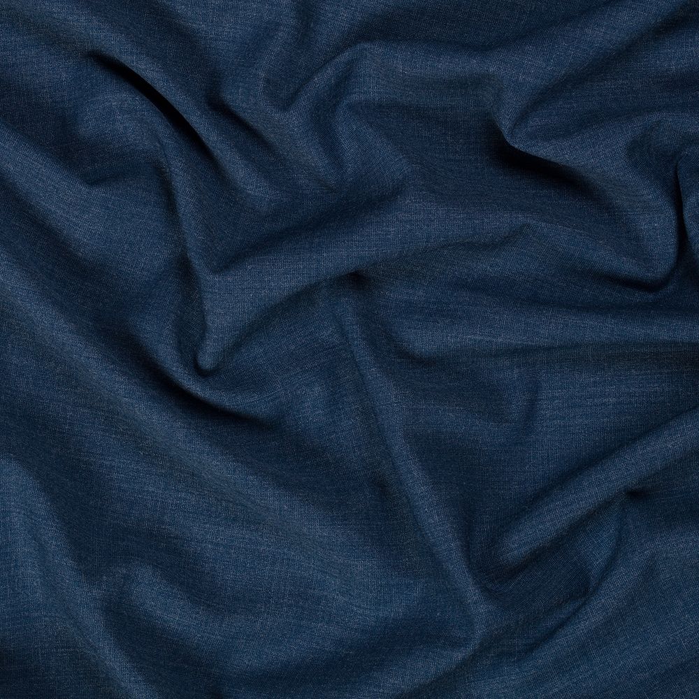 Ткань костюмная 220 г/м², 150х148±2 см, 09 синий меланж/blue melange, Gamma SUTF-006N