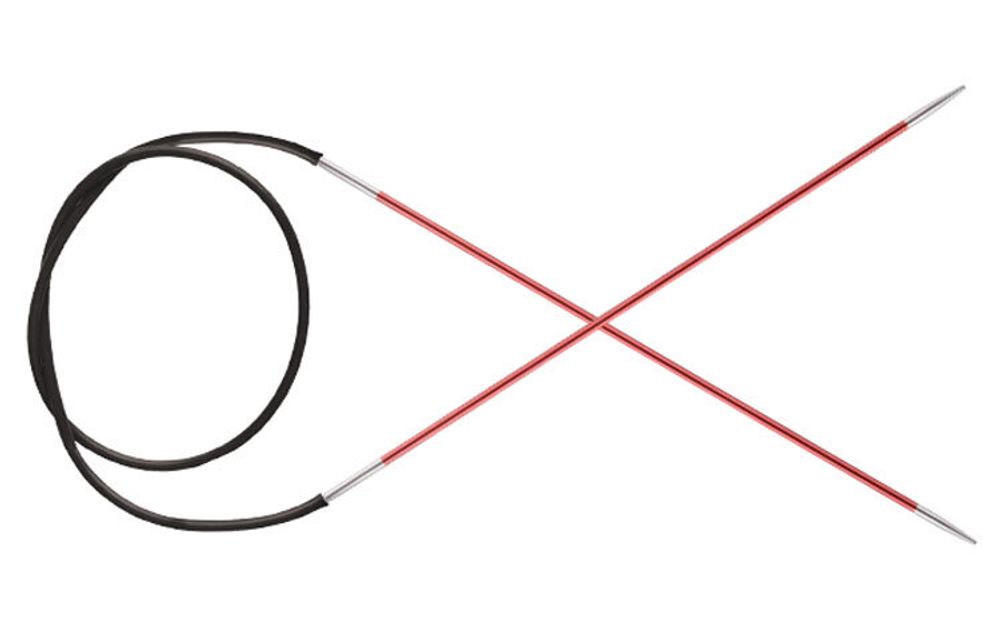 Спицы круговые Knit Pro Zing ⌀6.5 мм, 100 см, 47164