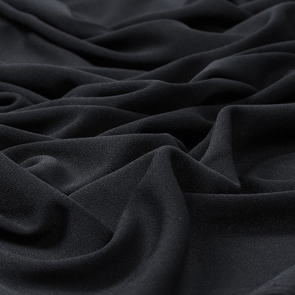 Ткань подкладочная трикотажная 115 г/м², 150 см / 10 метров, TBY.Pod.4009.10, цв.черный