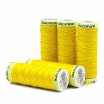 Нитки отделочные Gutermann Top Stitch, 30м, 177 ярко-желтый, 5 катушек