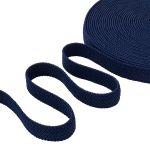 Стропа (ременная лента) 34 мм / 22.86 метра, [49.32 г/пог.м], плетеная эластичная, 03 т.синий, 3Al296