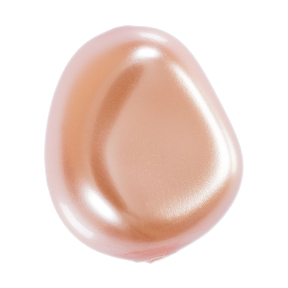 Бусины стекло под жемчуг 16х14 мм, фигурная, 5 шт, персиковый (peach), Preciosa 131-50-021