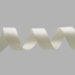 Лента декоративная ёлочка 40.0 мм / 20±1 метров, 02 молочный