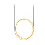 Спицы круговые ⌀4.0 мм, 80 см, с металлическим тросиком, Alpina SIL-80