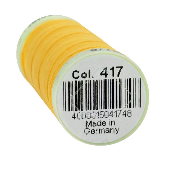 Нитки отделочные Gutermann Top Stitch, 30м, 417 одуванчиковый, 5 катушек, SHV