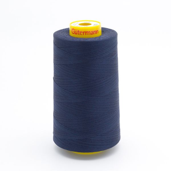 Нитка универсальная Gutermann Mara 120/2, 5000 м, 700185, 9110 джинсовый темно-синий, 1 катушка