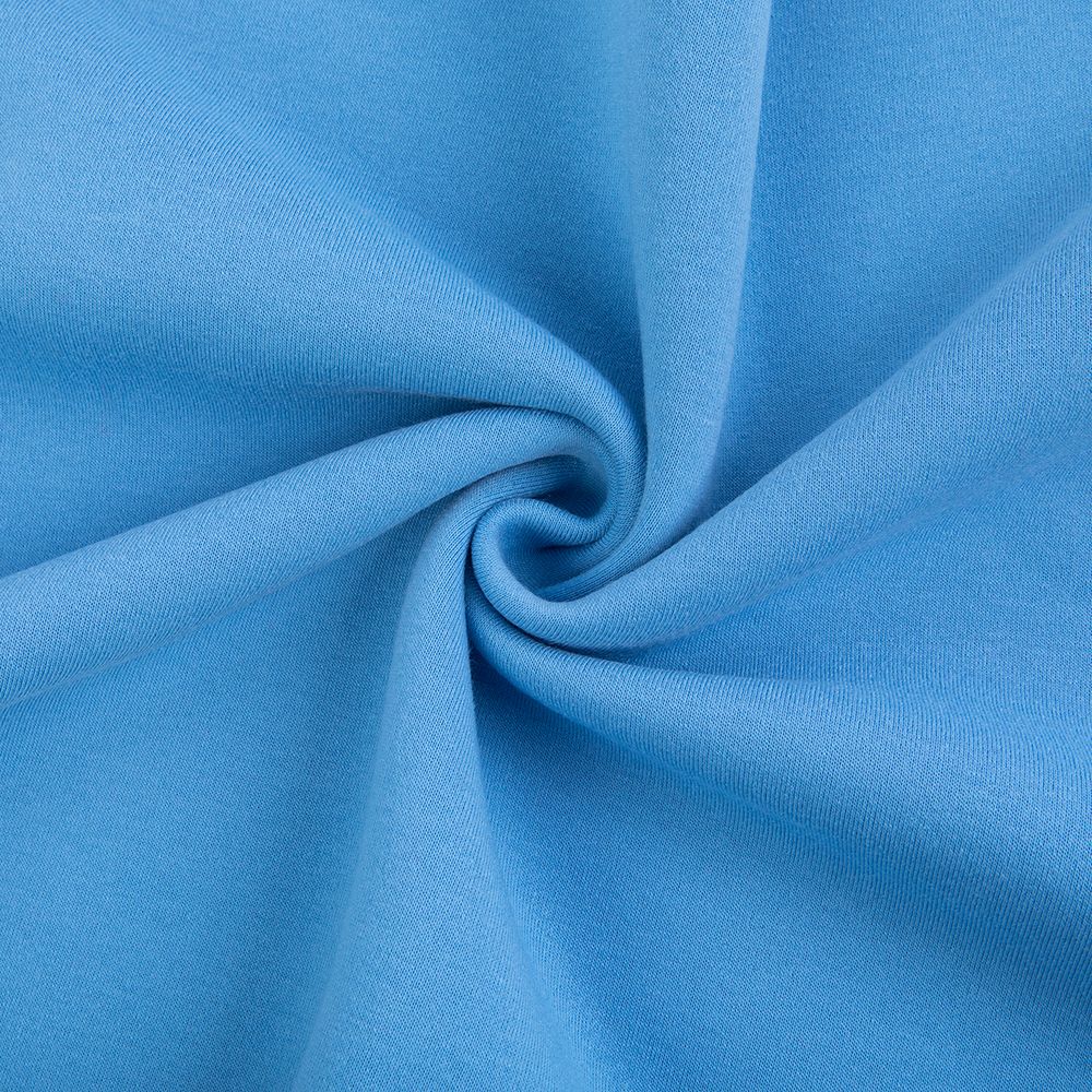 Футер 2-нитка с начесом 275 г/м², 150х180±5 см, голубой/blue, Gamma DBKTN