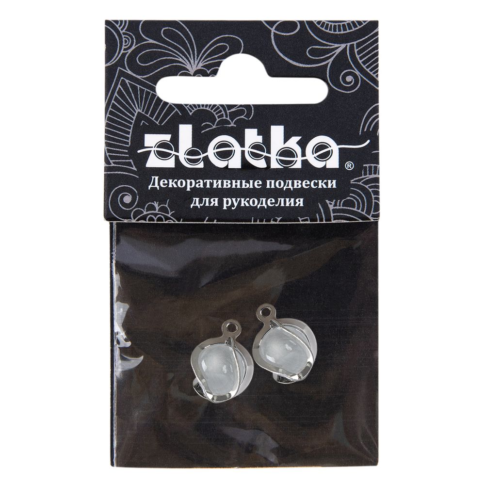 Подвеска для бижутерии 10х14 мм, 10 шт, №01, Zlatka JCBH-11