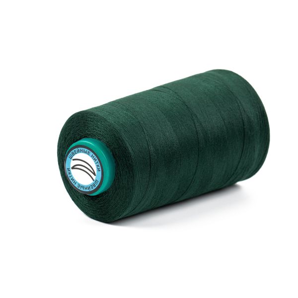Нитки универсальные Nitka 40/2, 4570 м (5000 ярд) / 1 кат., 225 т.зеленый