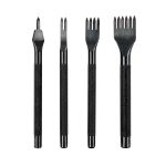 Пробойники для кожи строчные, набор (ромбовидные зубцы) для кожи, ромб, шаг 3 мм, Промысел, LT-024