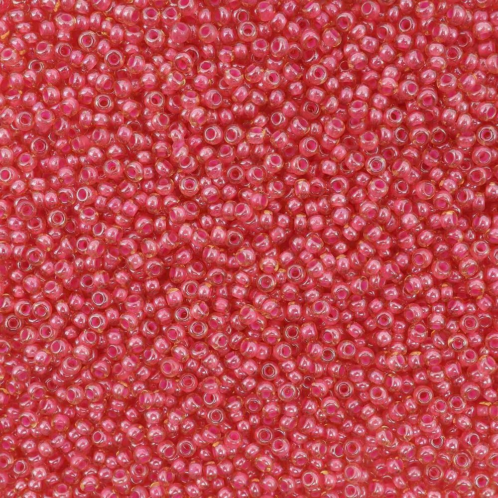 Бисер Preciosa прозрачный с цв. центром, 10/0 (11028), круг. отв., 500 г