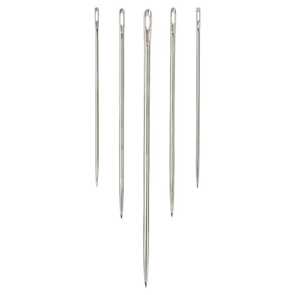 Иглы ручные для кожи и меха 2, 5 шт, в конверте