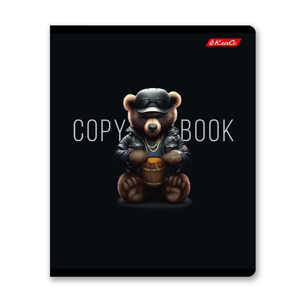 Тетрадь ученическая общая, софт-тач ламинация, A5+ 48 л. на скобе 65 г/м², белизна 100%, 10 шт, клетка в термоусадочной пленке, 000739 Мистер Х, Светоч 48ТЕТк-006