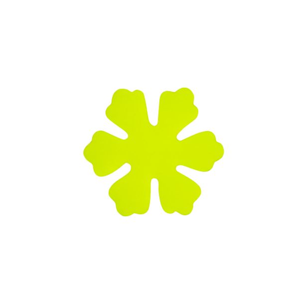 Термоаппликация BLITZ светоотражающая цветная №7, 10 шт, Цветок 5х5.3 см