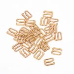 Крючки для бюстгальтера металл 8.0 мм, 908 цв.золото, уп.100 шт