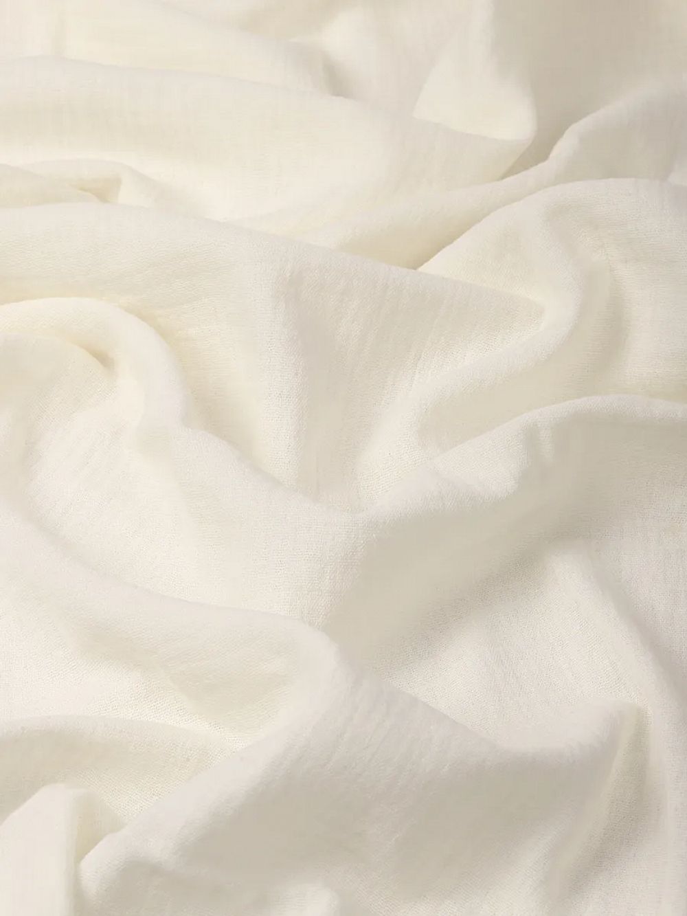 Муслин 125 г/м², 130 см / 2 метра, TBY.Mus.24723.6.2, цв.06 молочный