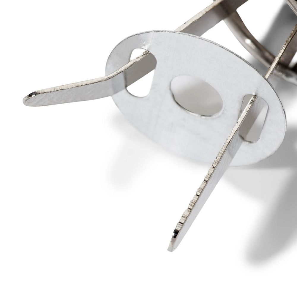 Гвоздики для дна сумки, серебристый, d 15мм, 4 шт, Prym