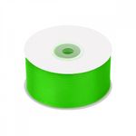 Лента репсовая (в рубчик) 50.0 мм / 22.8±1 метра, 579 ярк.зеленый, Magic4Hobby