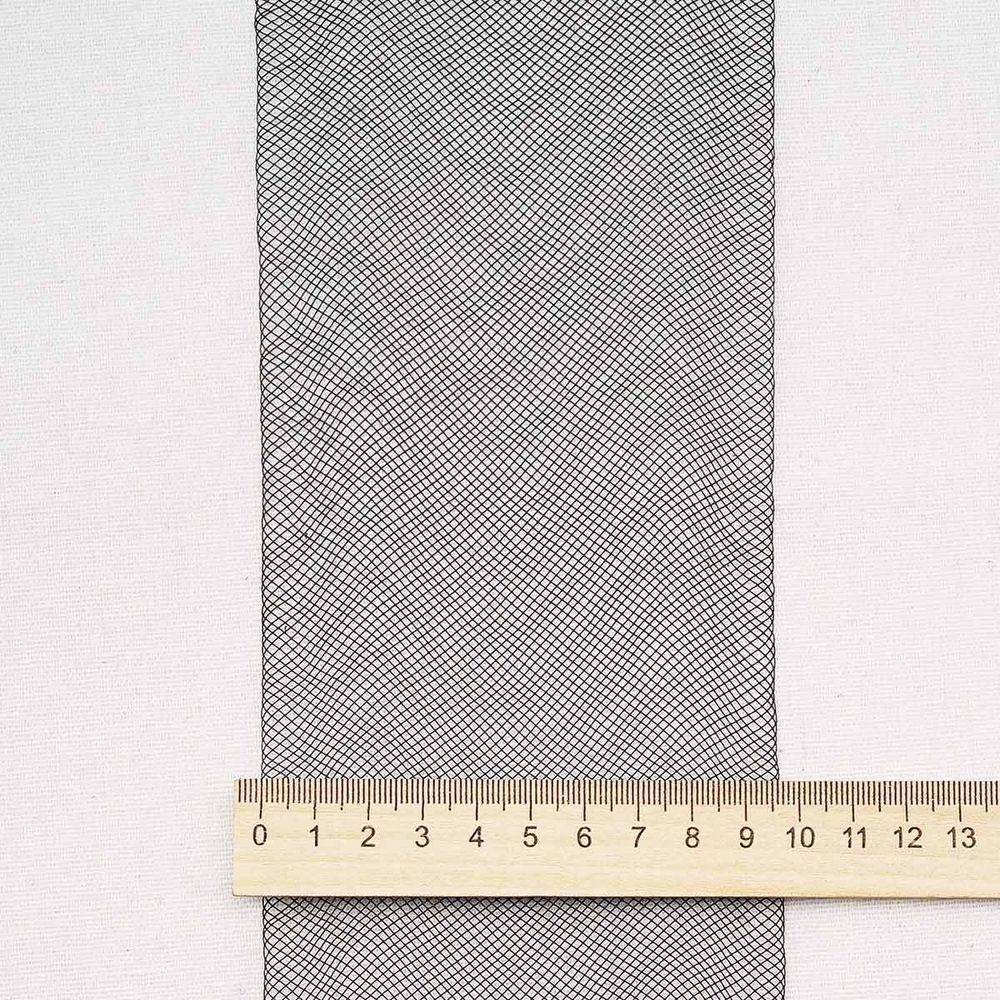 Кринолин мягкий 100.0 мм / 13.72 метра, черный, 3AR3073