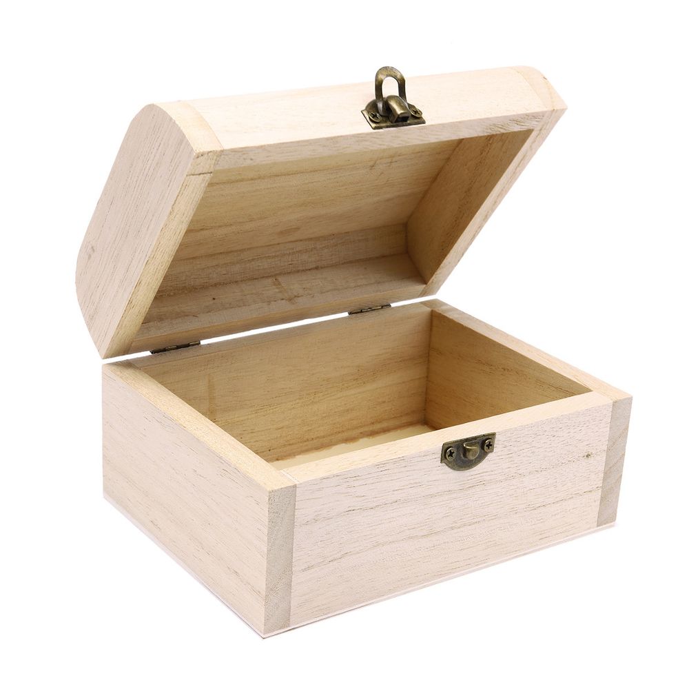 Заготовка для декорирования Шкатулка деревянная, 14х10х8см