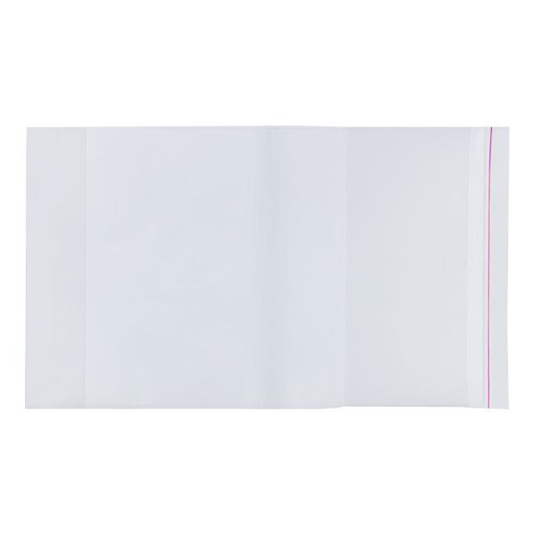 Обложка универсальная для учебников с клеевым краем LNNPP-03 70 мкм (230х400 мм), 10 шт, прозрачный, Лео LNNPP-03