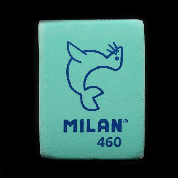 Ластик с рисунком 460 3.1х.2.3х0.7 см, 60 шт, CNM460 ассорти, Milan