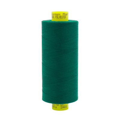 Нитка Gutermann Mara 150 (1000 метров), 1 кат., особо тонкая | 340 зеленый трилистник