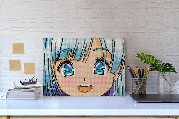 Алмазная (кристальная) мозаика Фрея, на подрамнике Синевласка, 40х30 см