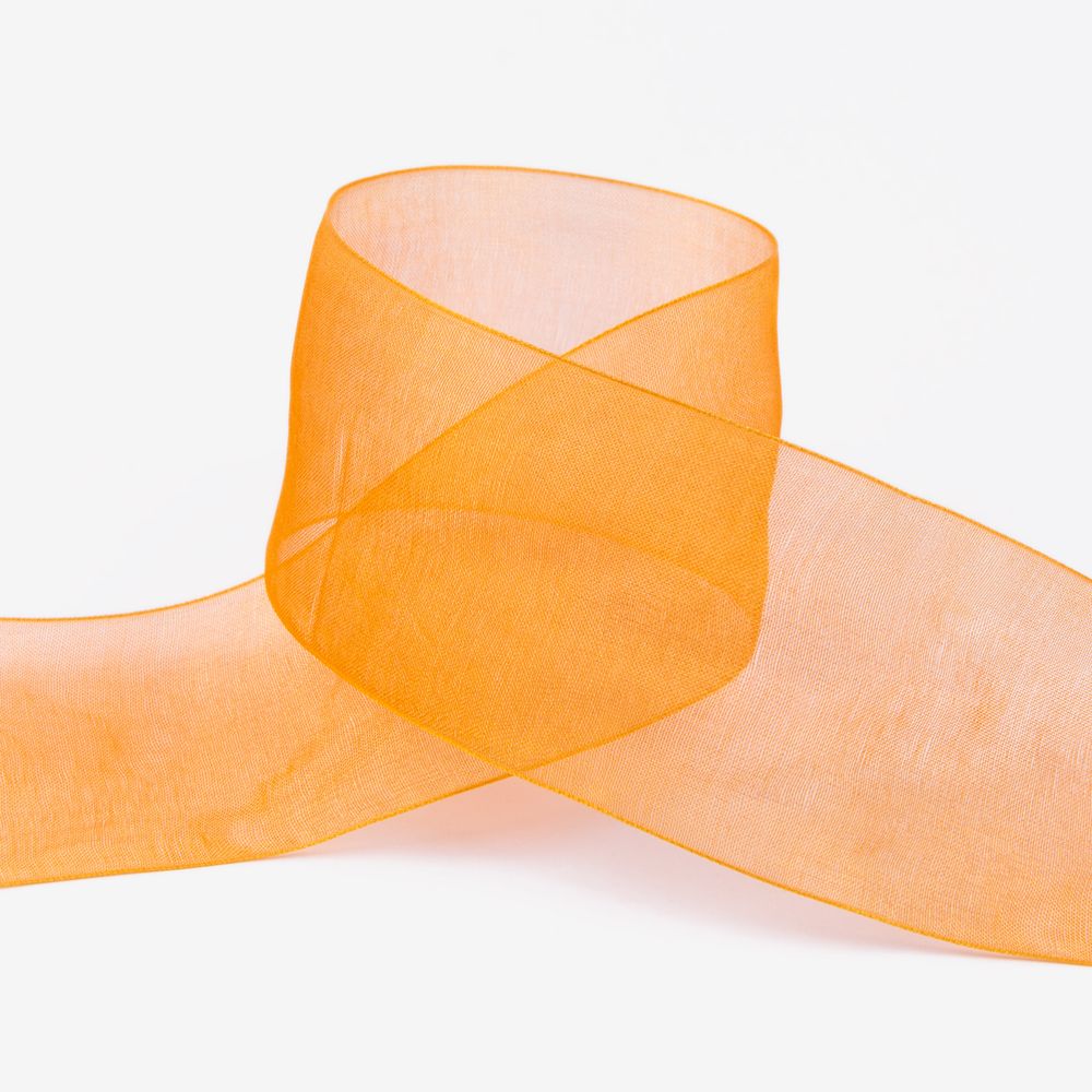 Лента капроновая (органза) 50.0 мм / 22.8±1 метра, 103 коричневый, Blitz OR-50