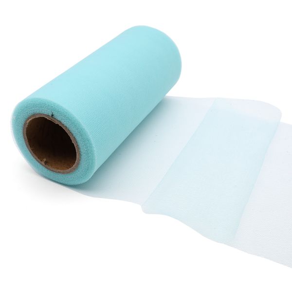 Фатин на шпульке средней жесткости 150мм, 22,86м (28 мятный)