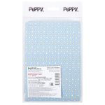 Ткань для пэчворка Peppy Молочные сны фланель, отрез 100х110 см, 175 г/м², МС-07 голубой, Peppy