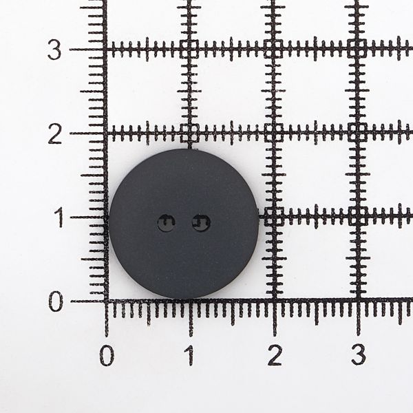 Пуговицы на 2 прокола 28L (18мм), пластик (Black (черный)), CR-K18M, 144 шт