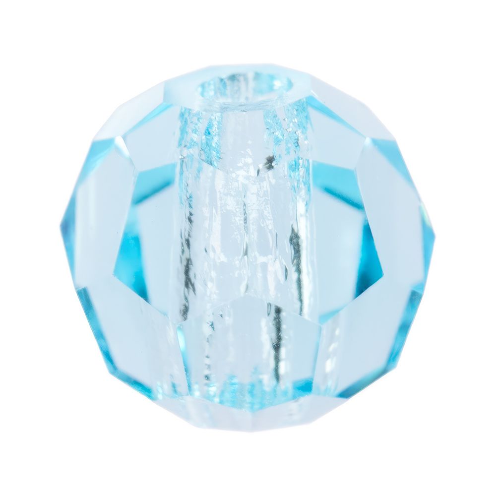 Бусины стекло ⌀4 мм, 24 шт, голубой /aqua Bo, Preciosa 451-19-602