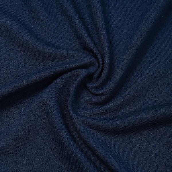 Футер 2-нитка петля поливискоза стрейч 220 г/м², 160 см / 3 метра, ФУТ2Х.TBY.ПЭ-ВИС.S196/S058.3, цв.S196/S058 т.синий