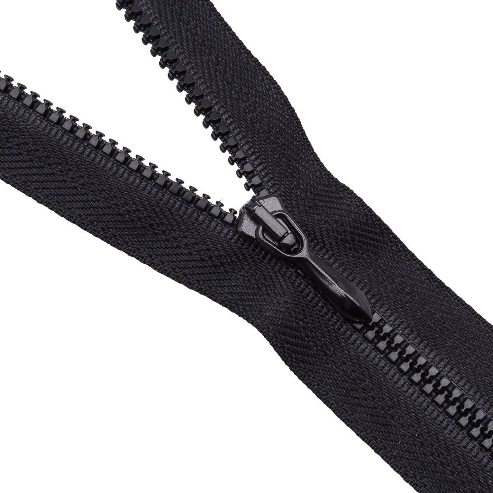 Молния трактор Arta Т5 (4.5 мм) 1 зам., 18 см, н/раз., цв. 077 черный, уп.10 шт