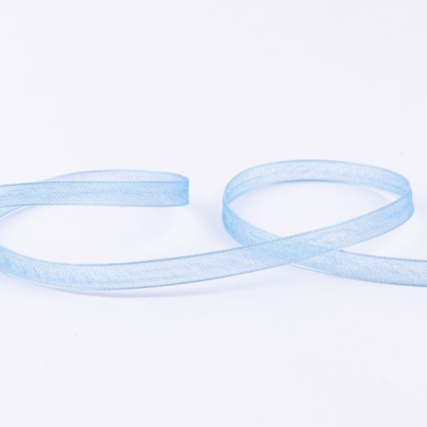 Лента капроновая (органза) _6.0 мм / 45.7 метров, 088 небесно-голубой, Blitz OR-6