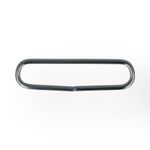 Рамка овальная металл 40х7 мм, 100±5 шт, никель, Gamma OI-40