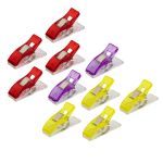 Клипсы для фиксации тканей 2.6 см, 10 шт, пластик/металл, Gamma QC-02